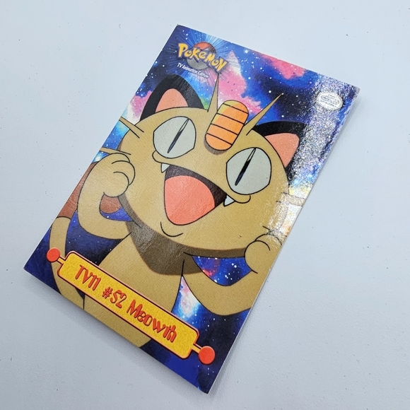 Pokemon 1999 TOPPS TV11 Meowth #52 TV Animation Edition Card - Picture 2 of 4